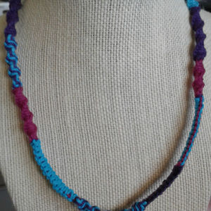 Mixed Funky Hemp Necklace